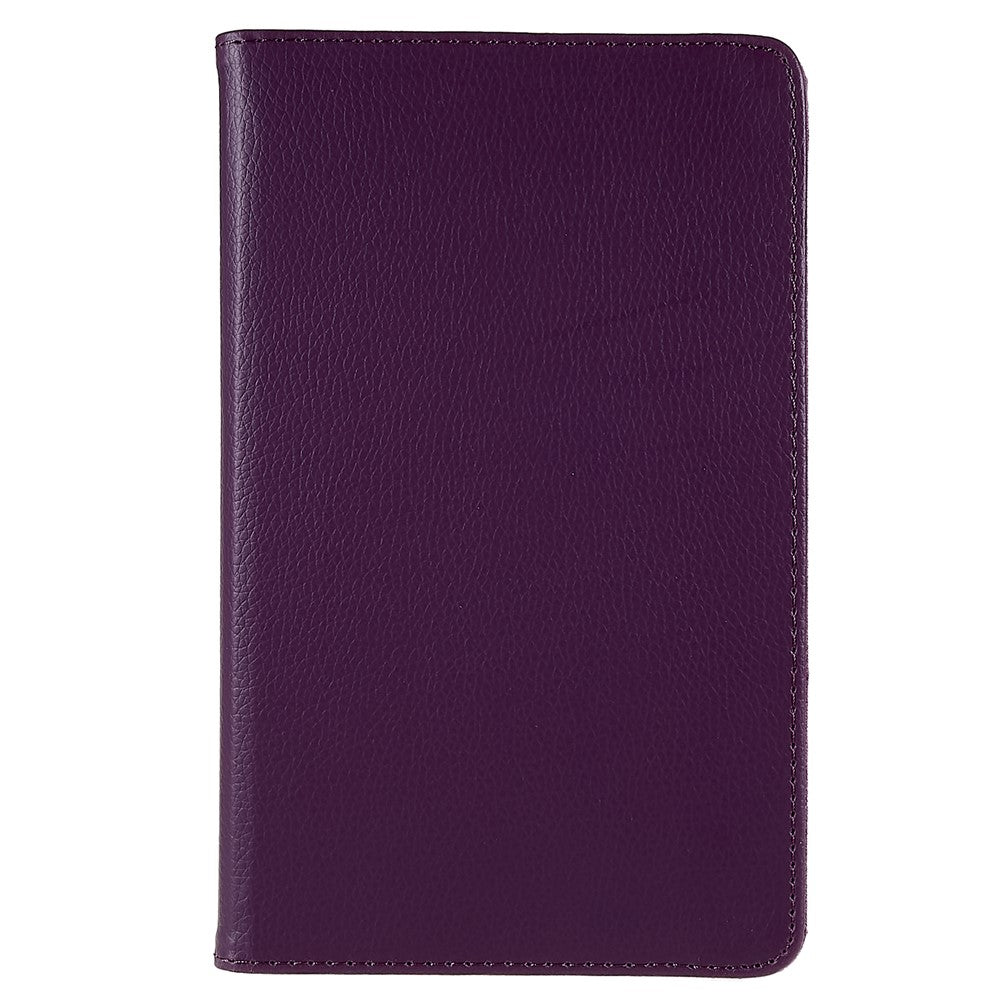 For Lenovo Legion Y700 Anti-drop Shockproof Leather Case 360-degree Rotating Protective Cover with Stand Support Horizontal/Vertical View - Purple