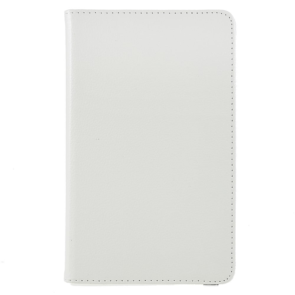 For Lenovo Legion Y700 Anti-drop Shockproof Leather Case 360-degree Rotating Protective Cover with Stand Support Horizontal/Vertical View - White