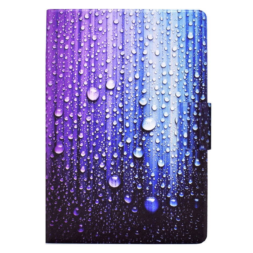 For Lenovo Legion Y700 Pattern Printing Leather Shock Proof Tablet Case Protective Cover - Water Drop