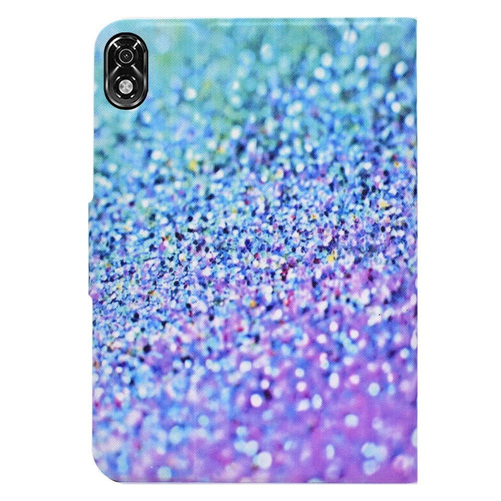For Lenovo Legion Y700 Pattern Printing Leather Shock Proof Tablet Case Protective Cover - Multi-color
