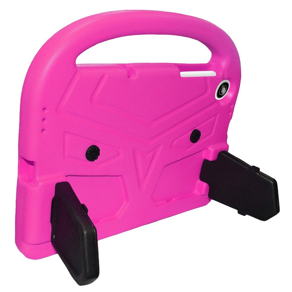 For Lenovo Tab M10 HD Gen 2 X306 Sparrow Style Shockproof EVA Tablet Case Kickstand Protective Cover with Portable Handle - Rose