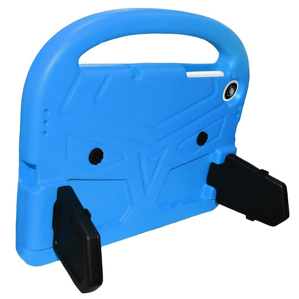 For Lenovo Tab M10 HD Gen 2 X306 Sparrow Style Shockproof EVA Tablet Case Kickstand Protective Cover with Portable Handle - Blue