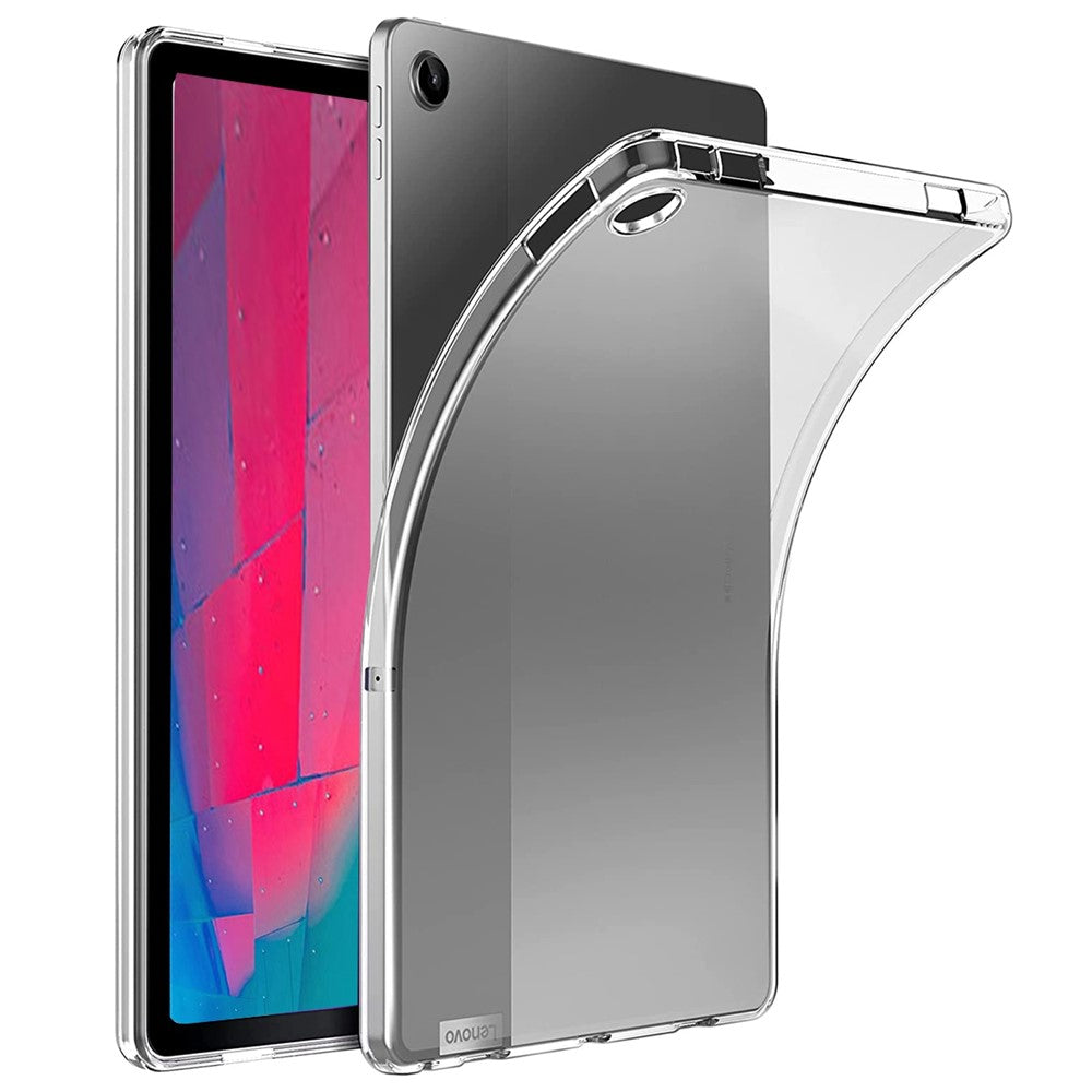 For Lenovo Tab M10 Plus (3rd Gen) Matte Anti-Fingerprint Scratch-Resistant Flexible Soft TPU Tablet Case Shell
