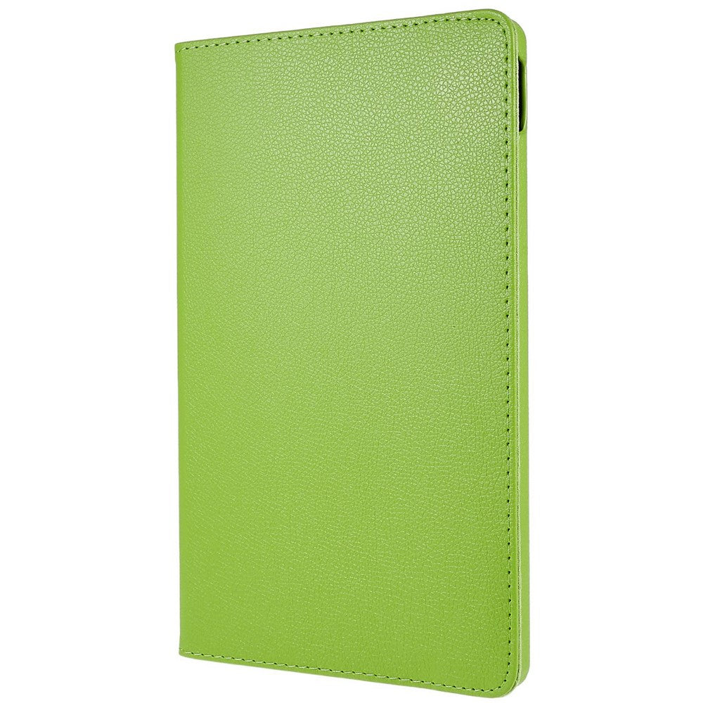 For Lenovo Tab M10 Plus (3rd Gen) / Xiaoxin Pad 2022 10.6 inch 125F / 128F Leather Tablet Case Rotating Stand Cover - Green