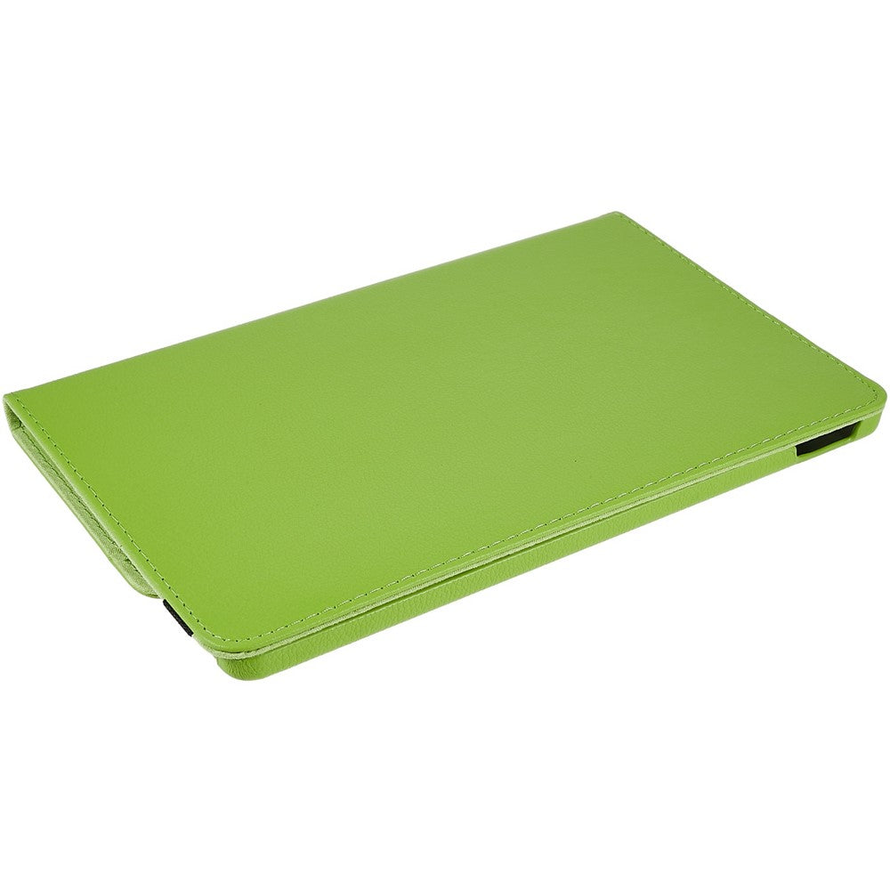 For Lenovo Tab M10 Plus (3rd Gen) / Xiaoxin Pad 2022 10.6 inch 125F / 128F Leather Tablet Case Rotating Stand Cover - Green