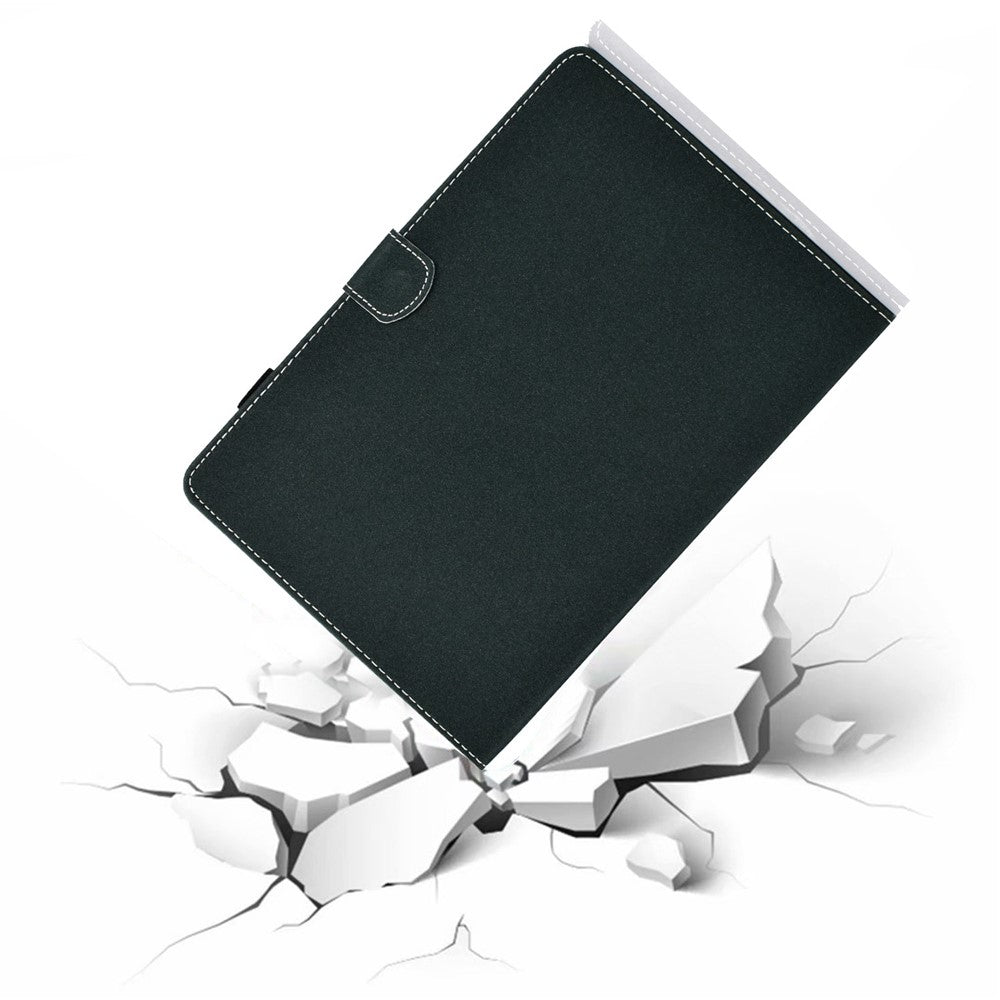 For Lenovo Tab M10 (Gen 3) TB-328F Fold Stand Magnetic Flip Case PU Leather Auto Sleep/Wake Cover with Card Slots and Pencil Holder - Green