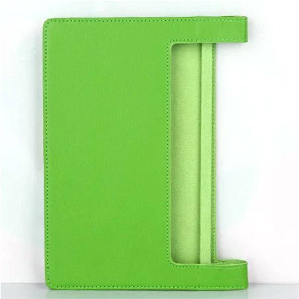 For Lenovo Yoga Tab 3 10 (10.1-inch) Lychee Texture PU Leather Folio Case - Green