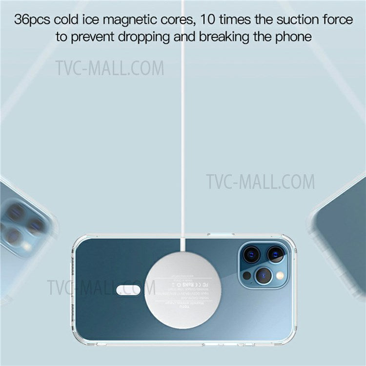 TOTU CACW-048 Glory Series 15W Magnetic Wireless Charging Type-C Fast Charger for iPhone 12 Pro Max