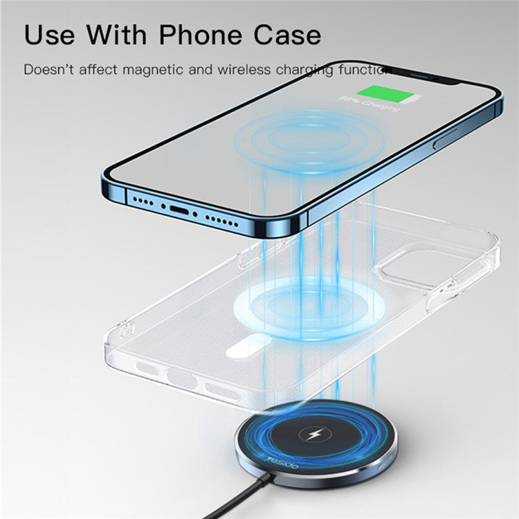 YESIDO C131 Wireless Car Charger 15W Fast Charging Auto Clamping Phone Mount Air Outlet Car Charger