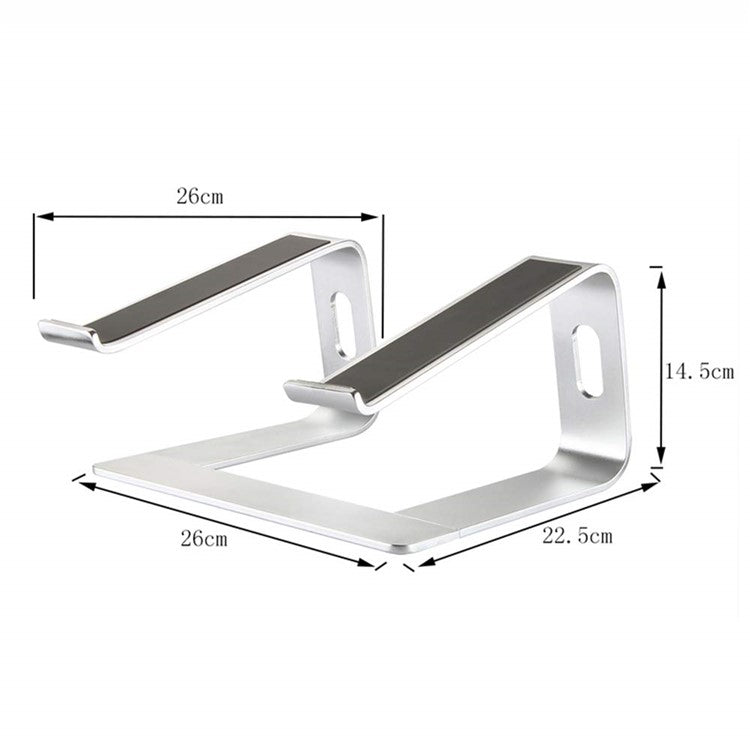 Aluminum Alloy Heightening Desktop Notebook Stand Heat Dissipation Foldable Bracket