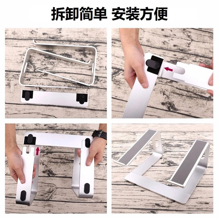 Aluminum Alloy Heightening Desktop Notebook Stand Heat Dissipation Foldable Bracket