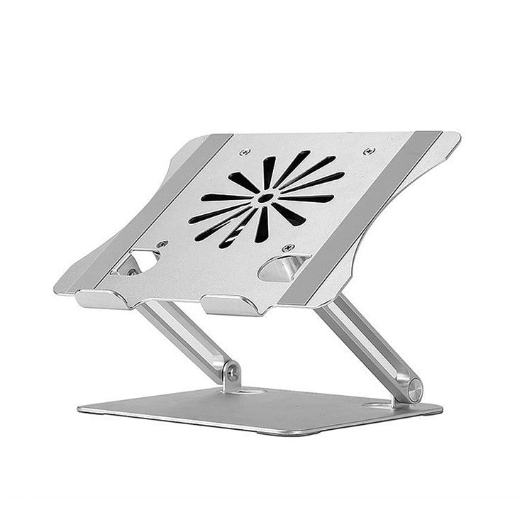 Foldable Laptop Cooler Angle Adjustable Stand Holder with Cooling Fan for 10-17.3inch Notebook