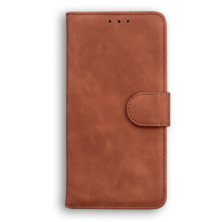 Flip Leather Phone Full Protection Case with Wallet Stand for Google Pixel 5a 5G - Brown
