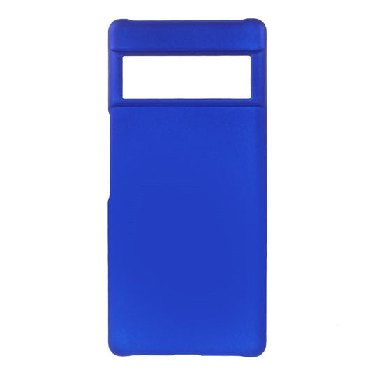 Rubberized Hard Plastic Protective Phone Case Cover for Google Pixel 6 Pro - Blue
