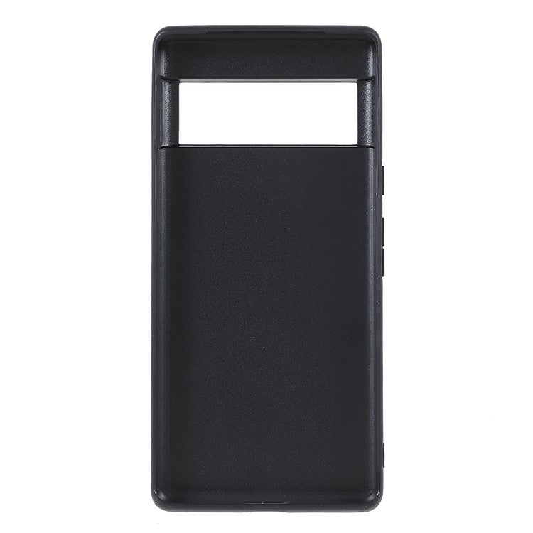 X-LEVEL Vintage Style Light Slim PU Leather Coated TPU Protective Cover Shell for Google Pixel 6 Pro - Blue