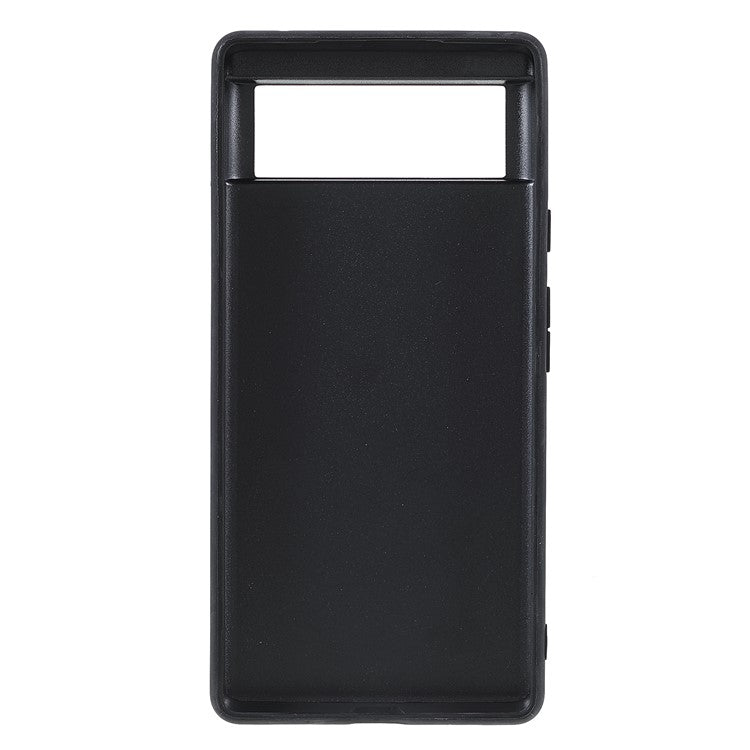 X-LEVEL Vintage Style Scratch-resistant PU Leather Coated TPU Durable Protective Cover for Google Pixel 6 - Black