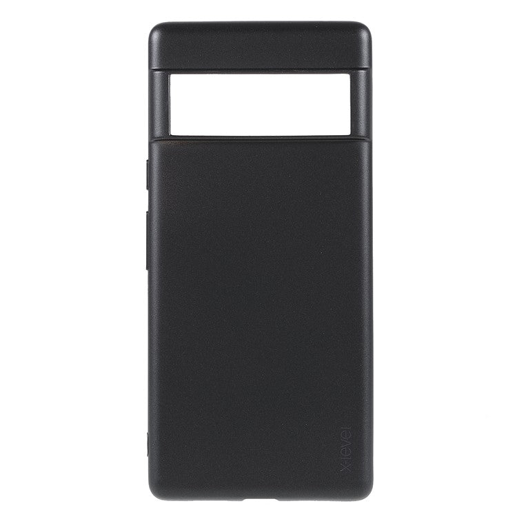 X-LEVEL Guardian Series Matte Soft Durable TPU Anti-scratch Protective Cover Shell for Google Pixel 6 Pro - Black
