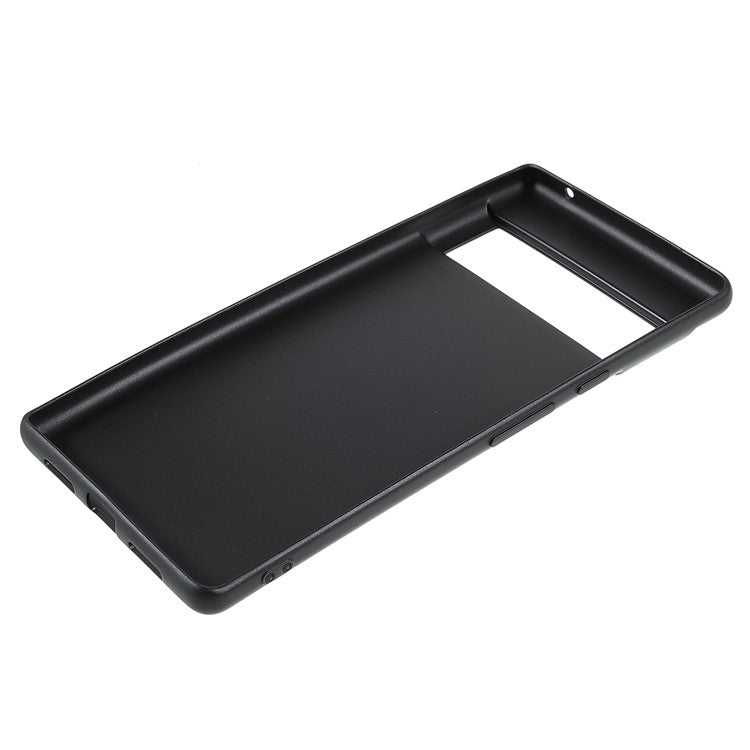 X-LEVEL Guardian Series Matte Soft Durable TPU Anti-scratch Protective Cover Shell for Google Pixel 6 Pro - Black