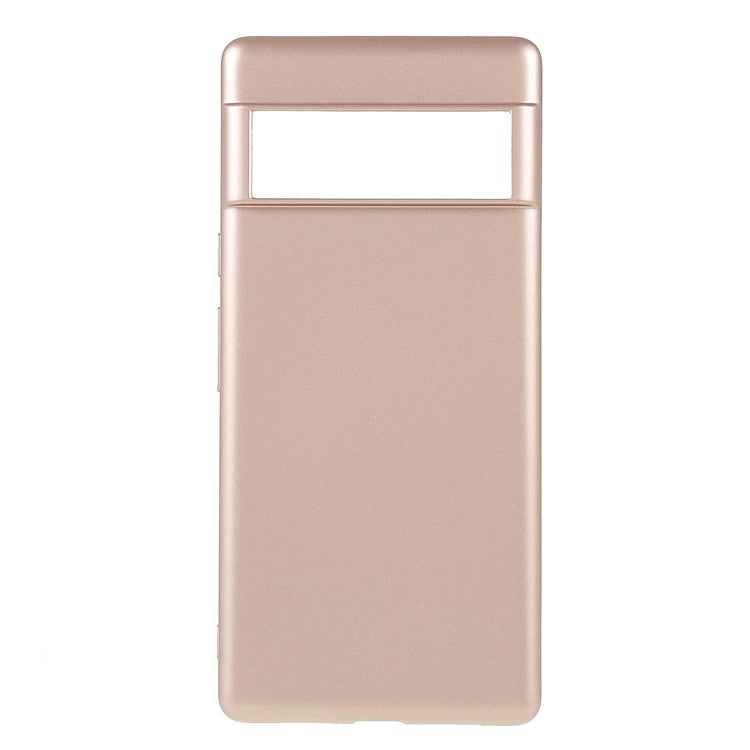 X-LEVEL Guardian Series Matte Soft Durable TPU Anti-scratch Protective Cover Shell for Google Pixel 6 Pro - Gold