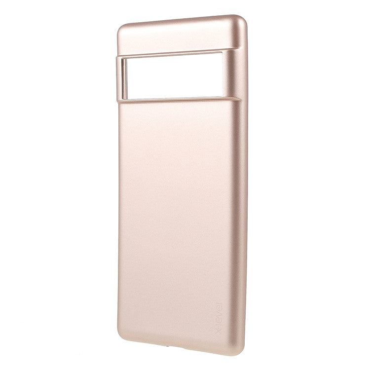 X-LEVEL Guardian Series Matte Soft Durable TPU Anti-scratch Protective Cover Shell for Google Pixel 6 Pro - Gold