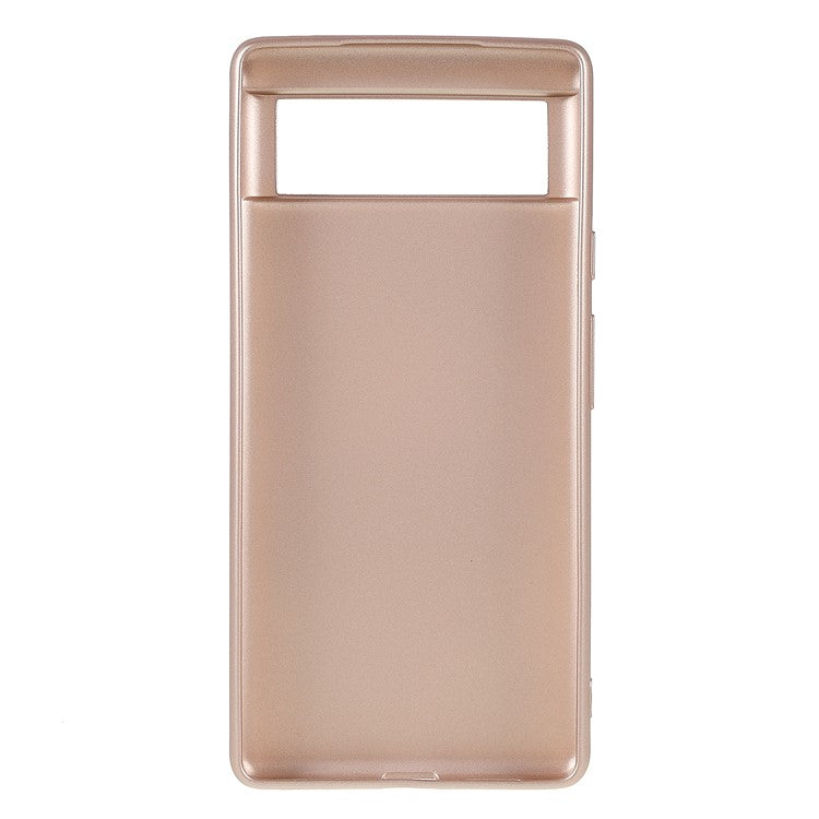 X-LEVEL Guardian Series Matte TPU Thin Light Anti-fingerprint Skin-friendly Protective Case for Google Pixel 6 - Gold