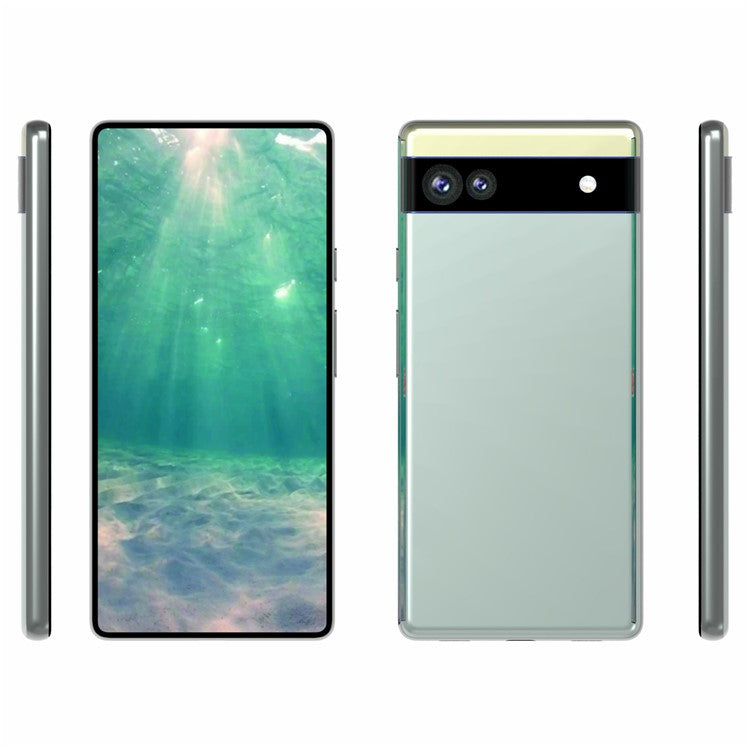 10Pcs/Pack Smooth Double-sided Matte TPU Shock-Absorbing Protection Cover for Google Pixel 6a