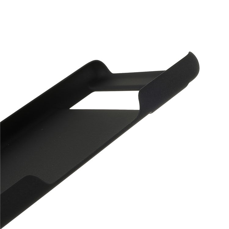 Anti-dust Glossy Surface Rubberized Hard PC Phone Covering Protective Phone Case for Google Pixel 6a - Black