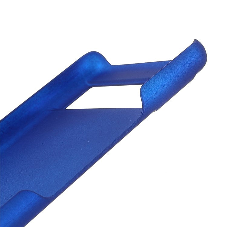 Anti-dust Glossy Surface Rubberized Hard PC Phone Covering Protective Phone Case for Google Pixel 6a - Blue