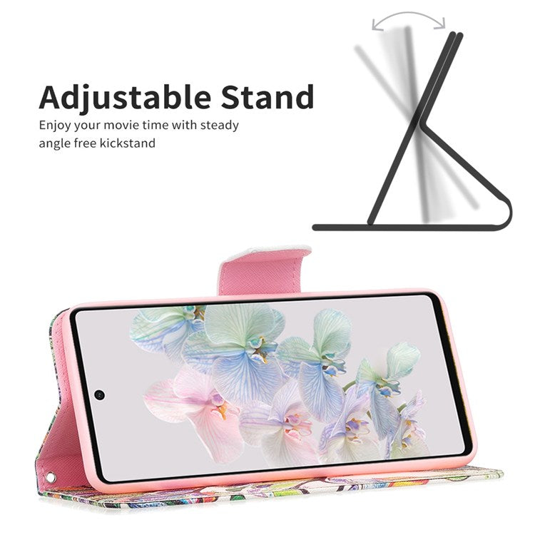 BF Pattern Printing Leather Series-1 for Google Pixel 7 Pro 5G Leather Phone Case with Stand Wallet - Life Tree