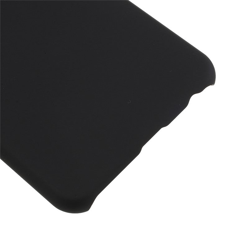 Rubberized Plastic Hard Back Case for Asus Zenfone 5 ZE620KL - Black