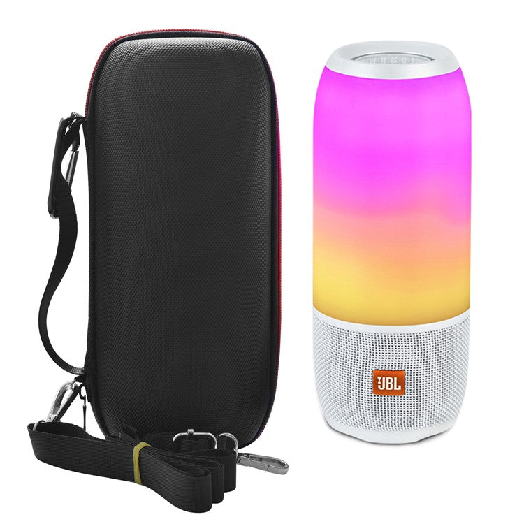 Portable Wear-resistant Nylon Protection Hard Bag for JBL Pulse 3 / Charge 3 - Black