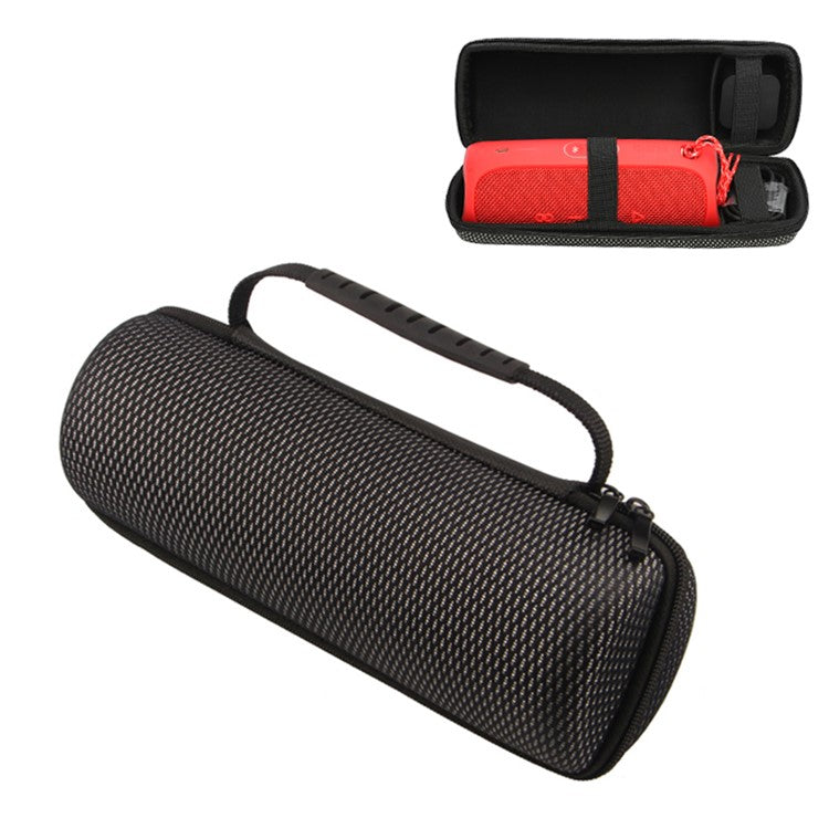 Portable Protective Case Speaker Carrying Bag for JBL Flip 5 Bluetooth Speaker - Black