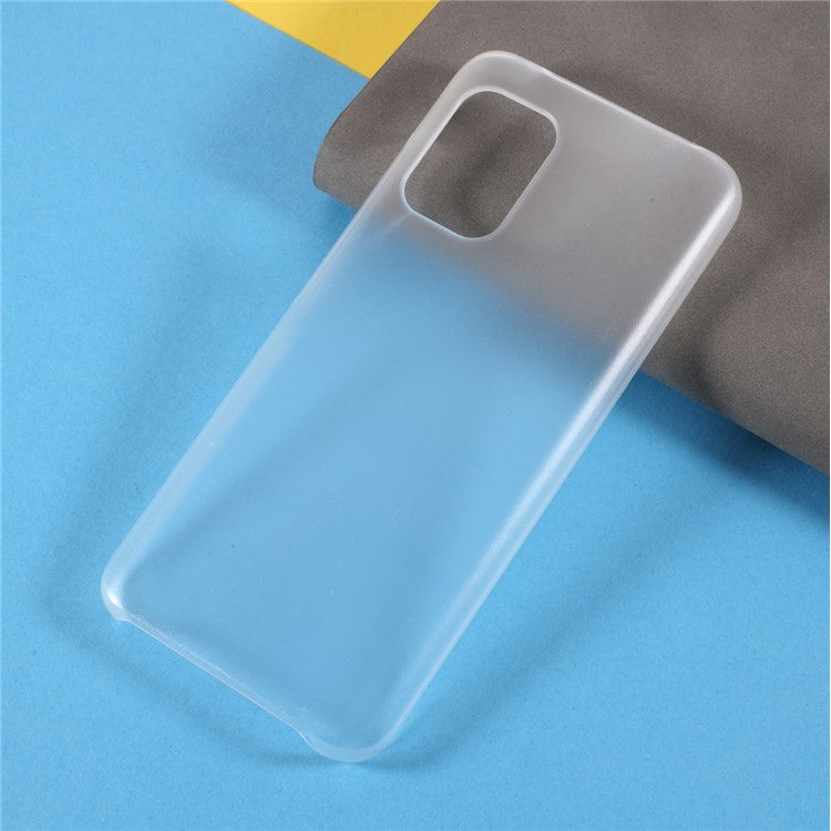 Rubberized Smooth Surface Plastic Hard Cover for Asus Zenfone 8 Mini PC Back Case - Transparent