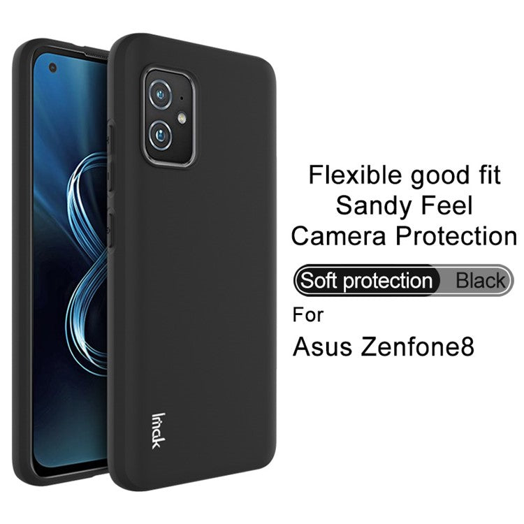 IMAK UC-3 Series Matte Soft TPU Phone Case Protector for Asus Zenfone 8 ZS590KS