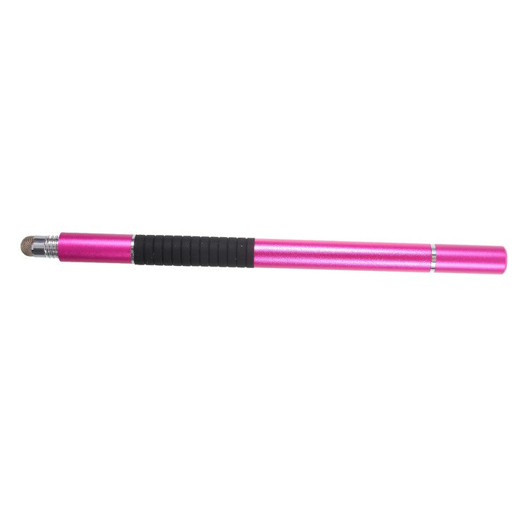 3-in-1 Touch Screen Stylus Pen + Drawing Pen + Ball Point Pen for iPhone iPad Samsung etc. - Rose