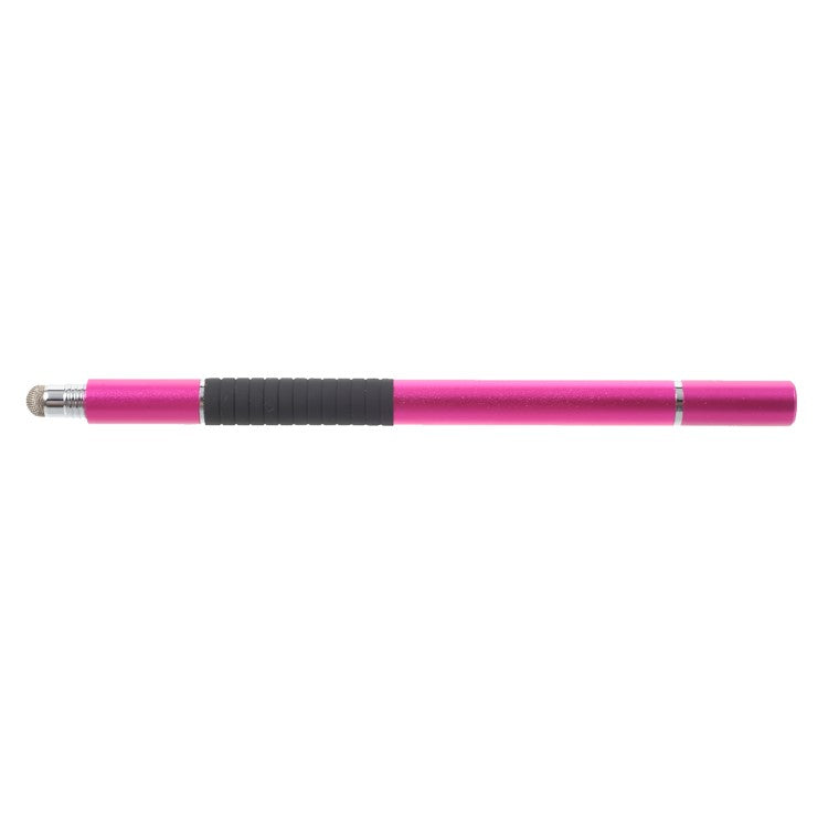 3-in-1 Touch Screen Stylus Pen + Drawing Pen + Ball Point Pen for iPhone iPad Samsung etc. - Rose