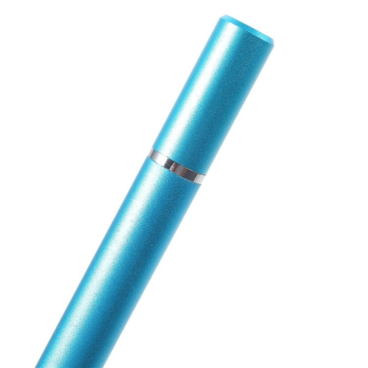 3-in-1 Touch Screen Stylus Pen + Drawing Pen + Ball Point Pen for iPhone iPad Samsung etc. - Baby Blue