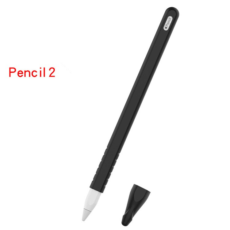 Soft Silicone Stylus Gloves for Apple Pencil (2nd generation) - Black