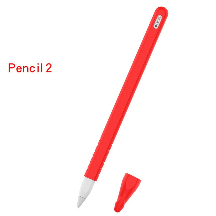 Soft Silicone Stylus Gloves for Apple Pencil (2nd generation) - Red