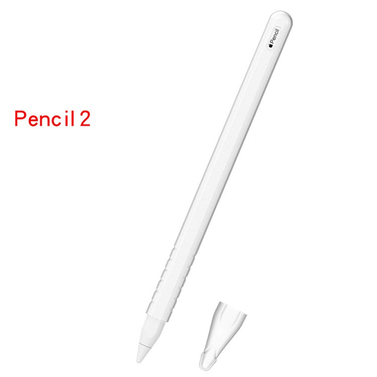Soft Silicone Stylus Gloves for Apple Pencil (2nd generation) - Transparent
