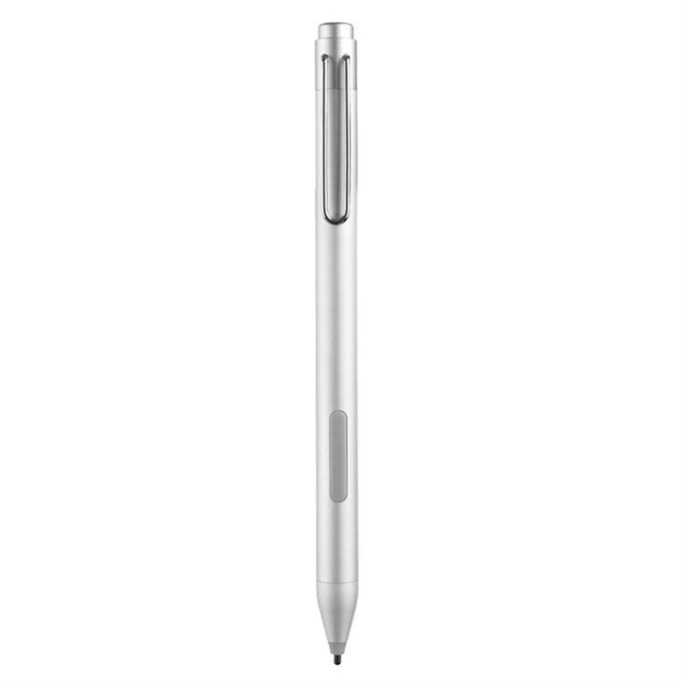 P303 For Microsoft Surface Pro 4 / 5 / 6 / Go 2 Stylus Pen High Sensitive 1024 Pressure Level Drawing Writing Active Capacitive Pen - Bright Silver