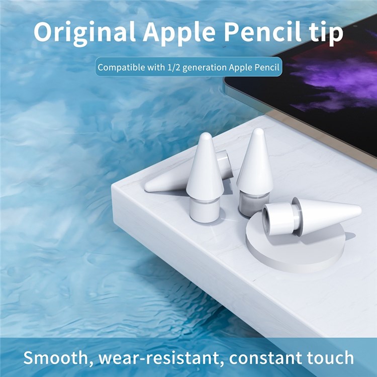 M1 For Apple Pencil (1st and 2nd Generation) Stylus Pen Tip Replacement Touch Screen Pen Nib