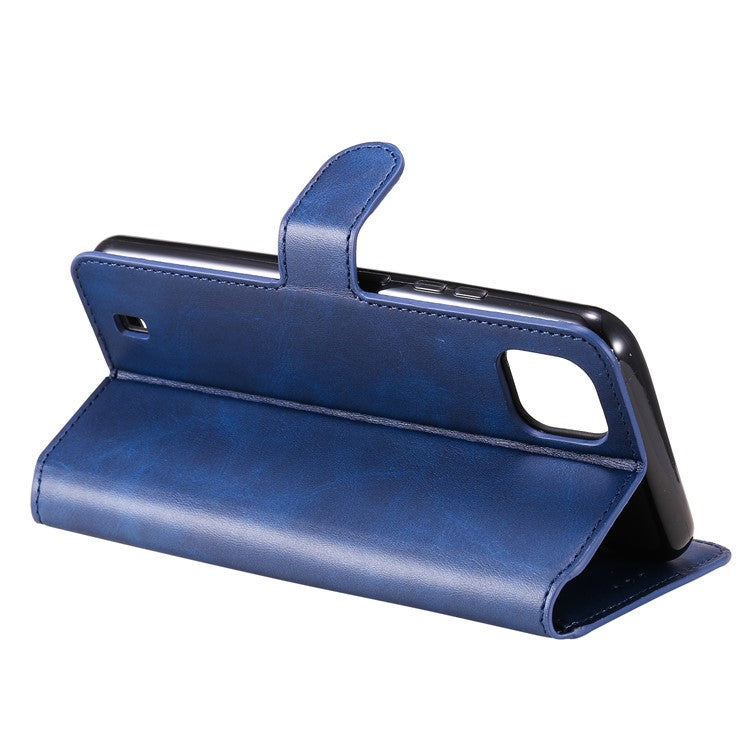 Wallet Stand Flip Leather Phone Case for Realme C20 - Blue