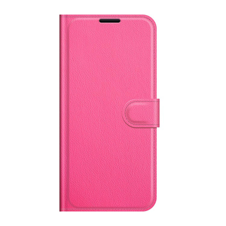 Litchi Skin Magnetic Leather Stand Case for Oppo Find X3 Pro / Oppo Find X3 - Rose