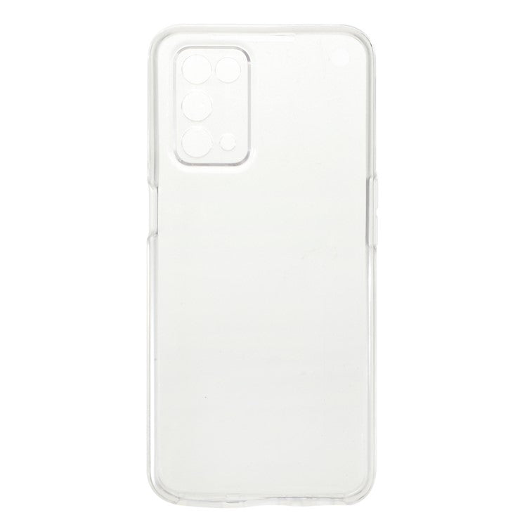 Full Body Protection Phone Shell PET + TPU + Acrylic Hybrid Cover Case for Oppo A54 5G / A74 5G / A93 5G