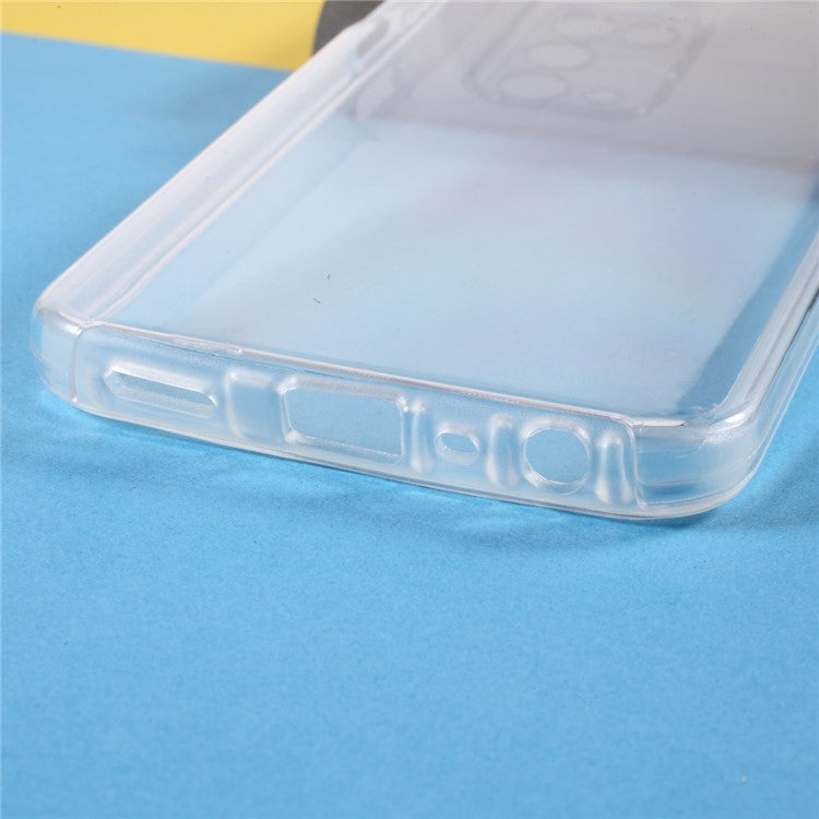 Full Body Protection Phone Shell PET + TPU + Acrylic Hybrid Cover Case for Oppo A54 5G / A74 5G / A93 5G