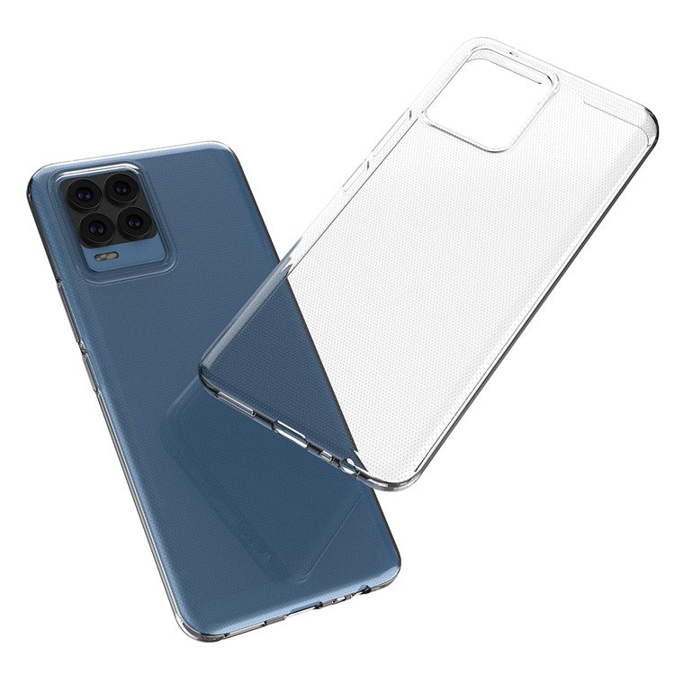 Shockproof Soft Slim Transparent Protective TPU Phone Case Cover for Realme 8 / 8 Pro 4G