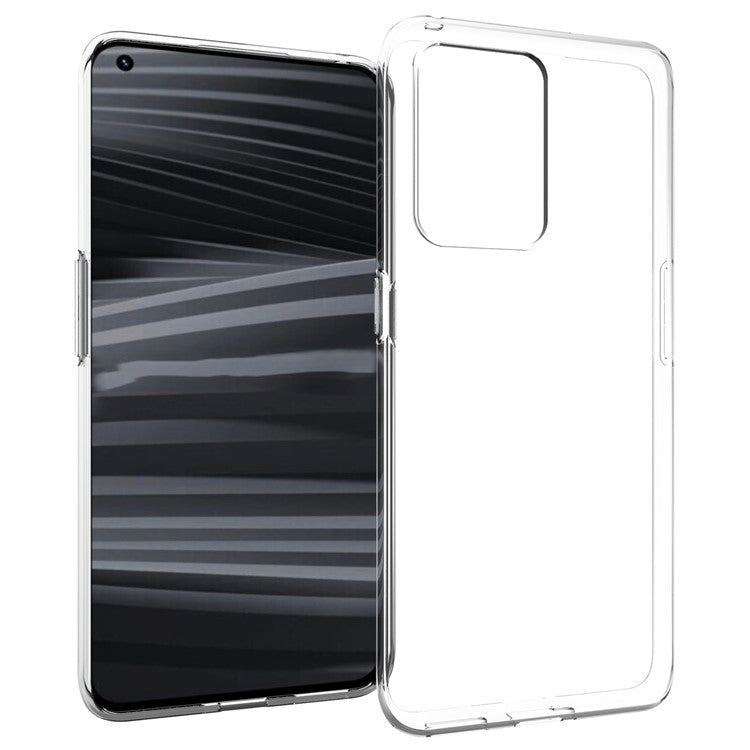 10Pcs/Pack Clear Anti-watermark Case for Realme GT2 Pro, Flexible TPU Scratch Resistant Back Cover Shell