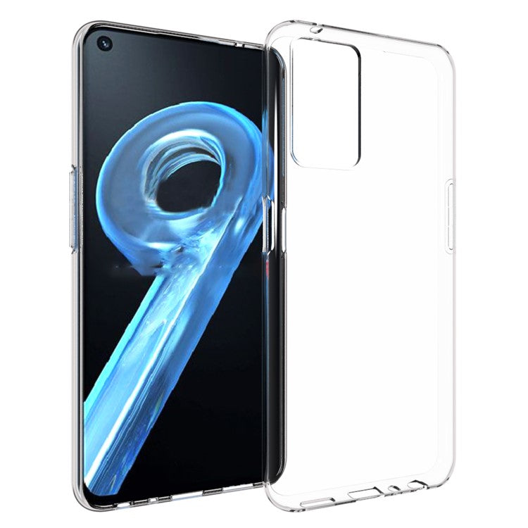 10Pcs/Pack Clear Anti-watermark Case for Realme 9i, Soft Durable TPU Drop-proof Back Cover Shell