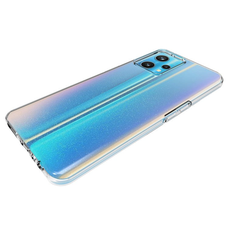 10Pcs/Pack Watermark Resistant Case for Realme 9 Pro+, Drop Protection Soft TPU Transparent Back Cover